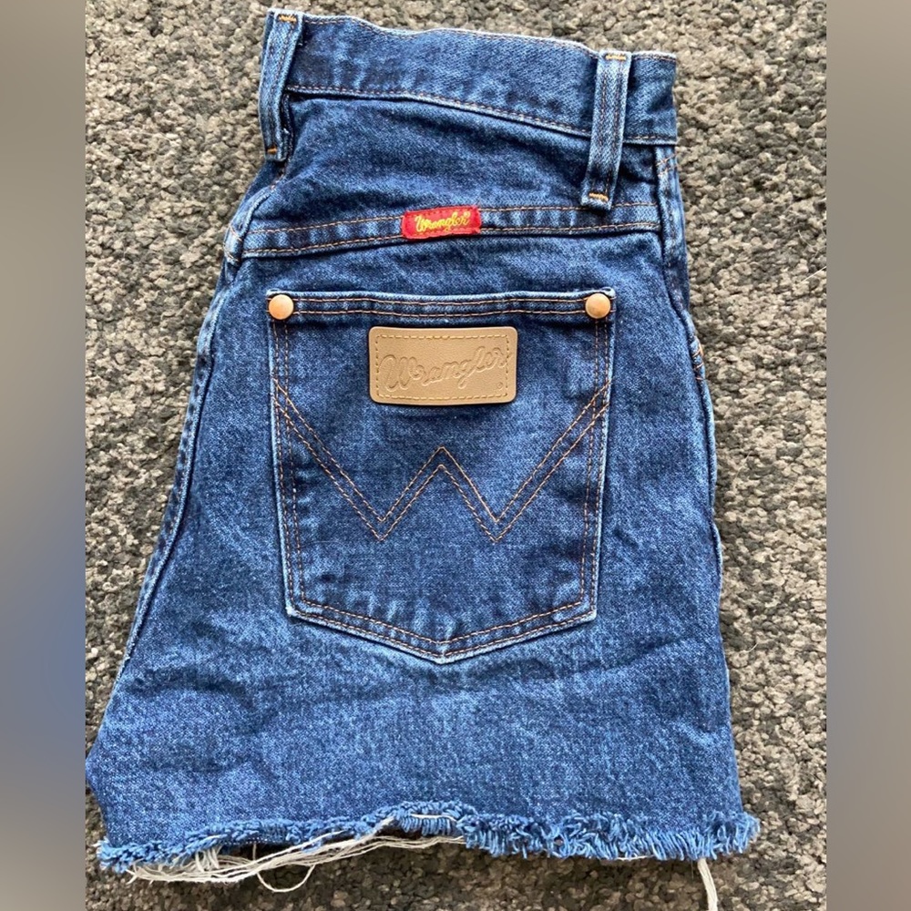 Wrangler shorts (these are vintage jeans made into shorts)